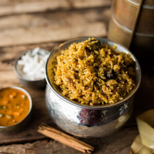 Mushroom Biriyani
