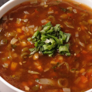 Hot Sour Veg Soup